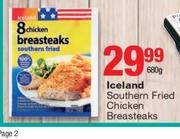 Iceland Southern Chicken Breasteaks-680g