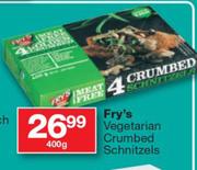 Fry's Vegetarian Crumbled Schnitzels-400g