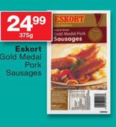 Eskort Gold Medal Pork Sausages-375g