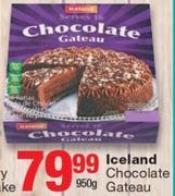 Iceland Chocolate Gateau-950g