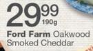 Ford Farm Oakwood Smoked Cheddar-190g