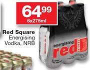 Red Square Energising Vodka NRB-6x275ml