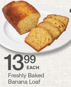 Freshly Baked Banana Loaf-Each