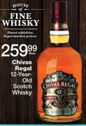 Chivas Regal 12 Year-Old Scotch Whisky-750ml