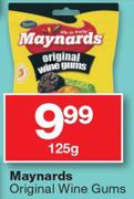Maynards Original Wine Gums-125gm