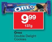 Oreo Double Delight Cookies-137gm