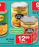 All Gold Konfyt Verskeidenheid-450g Elk
