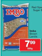Imbo Brown Lentils-500g