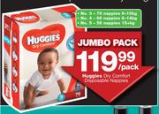 Huggies Dry Comfort Disposable Nappies-Per Pack