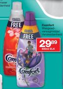 Comfort Wasgoedversagmiddel Verskeidenheid - 800ml Elk