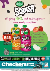 Checkers Western Cape : Squish Promotion (20 October - 16 November 2025)