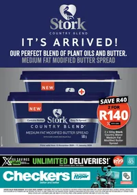 Checkers Western Cape : Stork Promotion (10 November 2025 - 11 January 2026)