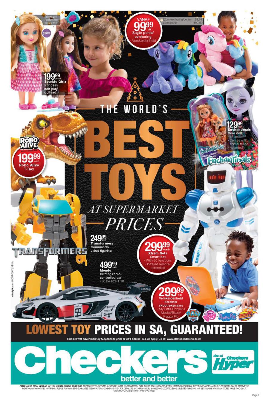 checkers toy catalogue 2018
