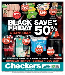 Checkers Western Cape : Black Friday (28 November - 01 December 2024)