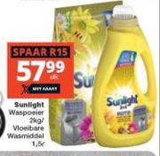 Sunlight Waspoeier 2Kg/Vloeibare Wasmisddal 1.5L-Elk