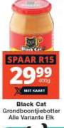 Black Cat Grondboontjiebotter Alle Variante-400g Elk