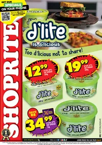 Shoprite Western Cape : D'lite Promotion (10 November - 14 December 2025)