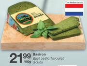 Basiron Basil Pesto Flavoured Gouda-100g