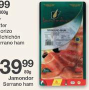 Jamondor Serrano Ham-80g 