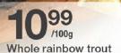 Whole Rainbow Trout-100g