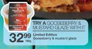 Limited Edition Gooseberry & Mustard Glaze-150g