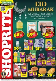Shoprite Western Cape : Eid Mubarak (23 May - 08 June 2025)