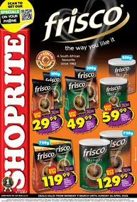 Shoprite Western Cape : Frisco Promotion (09 March - 26 April 2026)