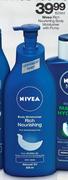 Nivea Rich Nourishing Body Moisturiser With Pump-625ml