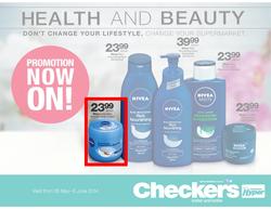 Checkers Western Cape : Health And Beauty ( 26 May - 08 Jun 2014 ) , page 1
