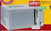 Platinum Digital Microwave Oven-20L