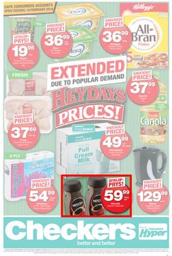 Checkers Western Cape : Extended Heydays Prices! (15 Feb - 21 Feb 2016), page 1