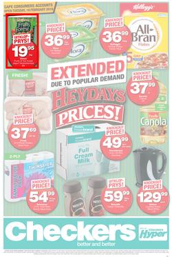 Checkers Western Cape : Extended Heydays Prices! (15 Feb - 21 Feb 2016), page 1