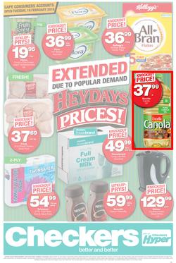 Checkers Western Cape : Extended Heydays Prices! (15 Feb - 21 Feb 2016), page 1