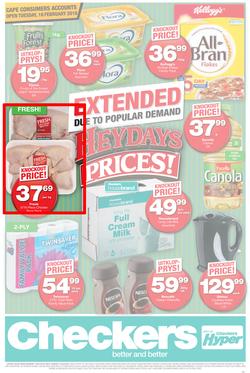 Checkers Western Cape : Extended Heydays Prices! (15 Feb - 21 Feb 2016), page 1