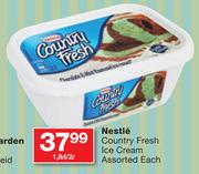 Nestle Country Fresh Ice Cream Assorted-1.8Ltr/2Ltr Each