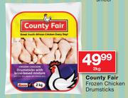County Fair Frozen Chicken Drumsticks-2kg