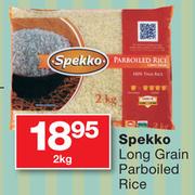 Spekko Long Grain Parboiled Rice-2kg