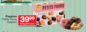 Poppies Petits Fours Dessert-210g Per Pack