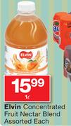 Elvin Concentrated Fruit Nectar Blend Assorted-1Ltr