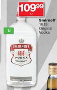 Smirnoff 1818 Original Vodka-1Ltr