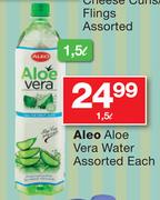 Aleo Aloe Vera Water Assorted-1.5Ltr