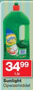 Sunlight Opwasmiddel-1.5Ltr