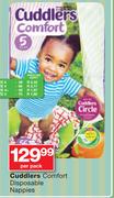 Cuddlers Comfort Disposable Nappies-Per Pack