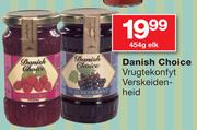 Danish Choice Vrugte kon fyt Verskeidenheid-454g Elk