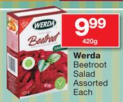 Werda Beetroot Salad Assorted-420g