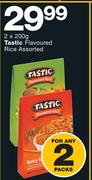 Tastic Flavoured Rice Assorted-2x200g