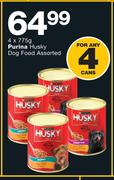 Purina Husky Dog Food Assorted-4x775g