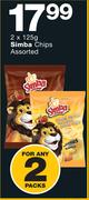 Simba Chips Assorted-2x125g