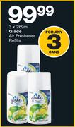 Glade Air Freshener Refills-3x269ml