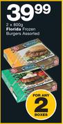 Florida Frozen Burgers Assorted-2x800g